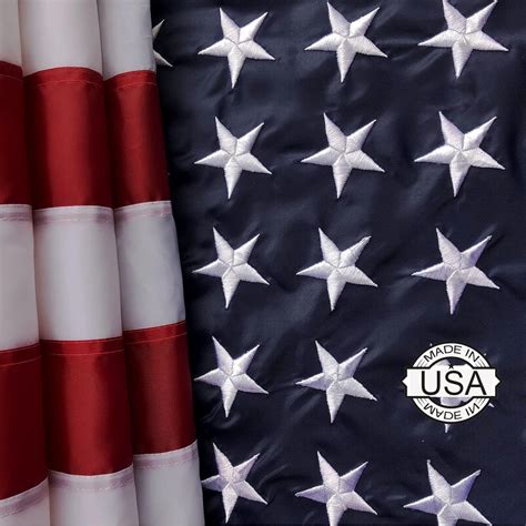 american flag heavy duty|3x5 high wind american flag.